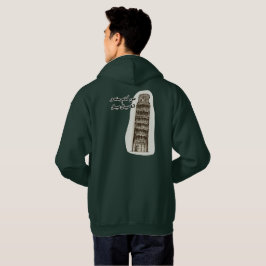 Pisa toren met Arabische uitdrukking Hoodie