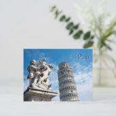 Pisa Tower Briefkaart (Staand voorkant)