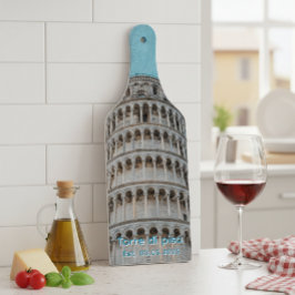 Pisa Tower glass cutting board Snijplank