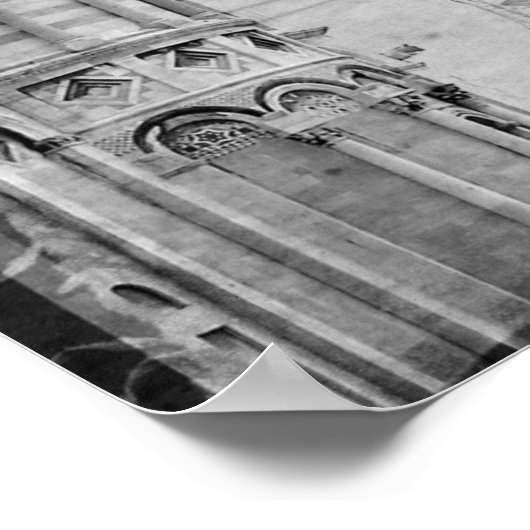 Pisa Tower Poster (Hoek)