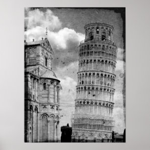 Pisa Tower Poster