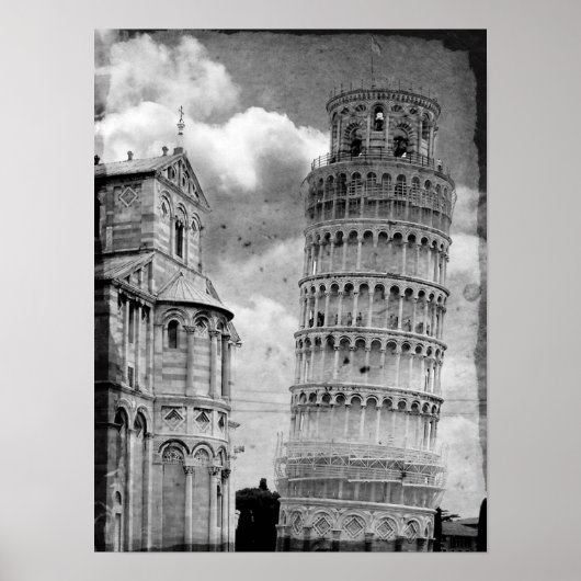 Pisa Tower Poster (Voorkant)