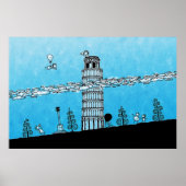 Pisa Tower Poster (Voorkant)