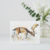 Pisanello Buck Briefkaart (Staand voorkant)