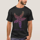 Pisaster ochraceus t-shirt (Voorkant)