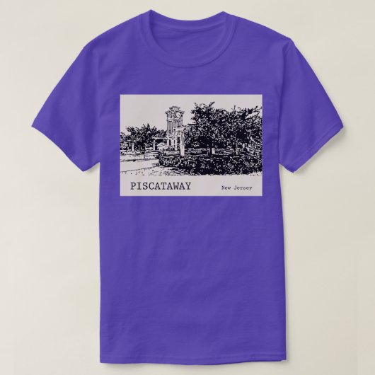 Piscataway New Jersey 2 T-shirt (Design voorkant)