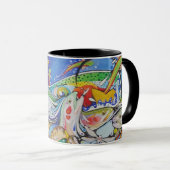 "Piscatorial Kalidescope" door Trevor Hawkins Mok (Voorkant rechts)