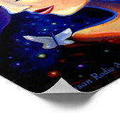 Piscean Moon - Afdrukken Poster (Hoek)