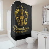 Piscean Queen Douchegordijn (In situ)