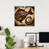 Pisces 1 poster (Thuiskantoor)