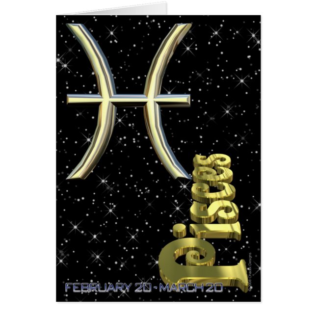 Pisces - 20 februari t/m 20 maart (Voorkant)