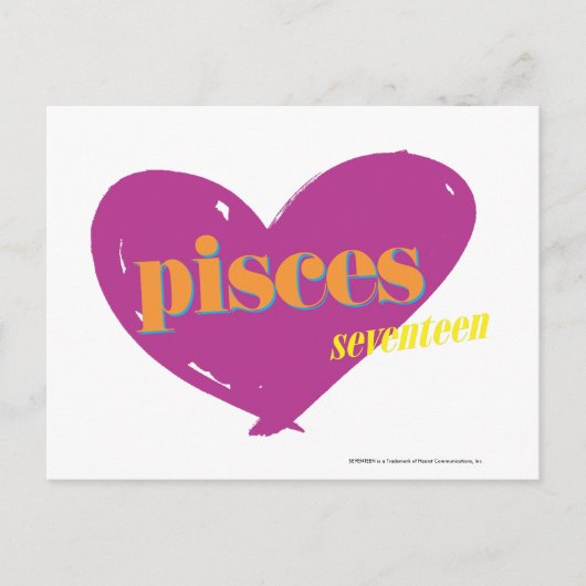 Pisces 2 briefkaart (Voorkant)