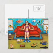 Pisces #3 briefkaart (Voorkant / Achterkant)