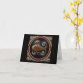 Pisces 4 kaart (Gele Bloem)