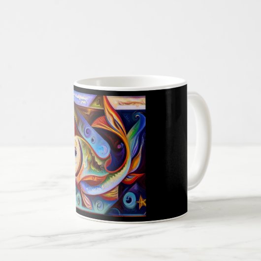 Pisces 8 koffiemok (Voorkant rechts)