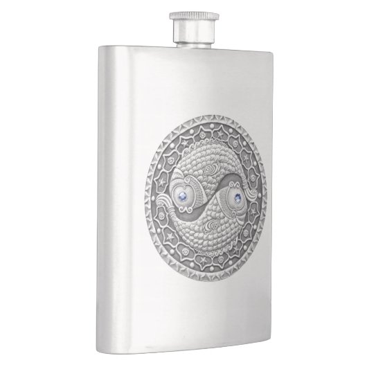 Pisces 8 oz. Heupflesje (Rechts)