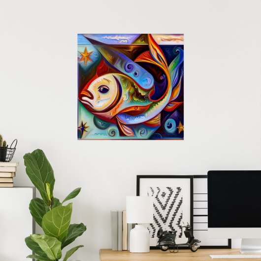 Pisces 8 poster (Thuiskantoor)