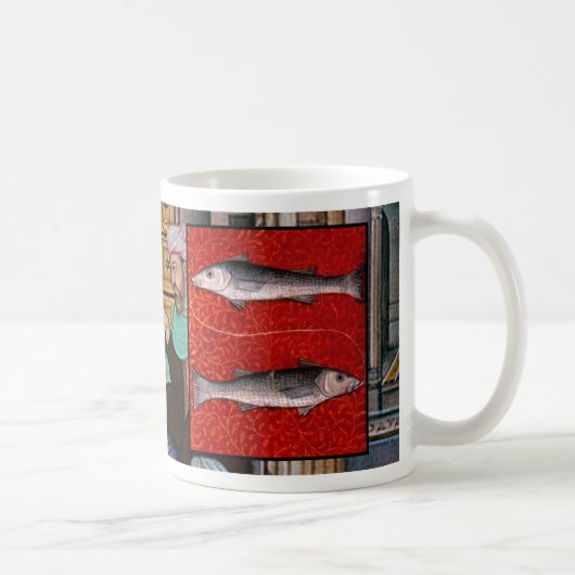 Pisces Ancient Zodiac Sign Astrology Coffee Cup Koffiemok (Rechts)