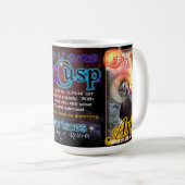 Pisces Aries mok zodiaal wit 15 oz (Voorkant rechts)