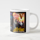 Pisces Aries zodiac Cusp door Valxart Grote Koffiekop (Rechts)