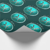 Pisces | Astrologisch visteken Cadeaupapier (Hoek)