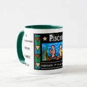 PISCES ASTROLOGISCHE PROFIELMOK MOK (Voorkant links)