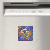 Pisces Astrology Magnet (Insitu (Vaatwasser))