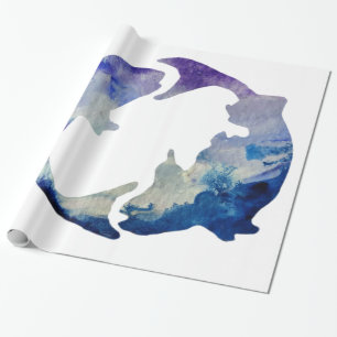 Pisces Astrology Sign Cadeaupapier