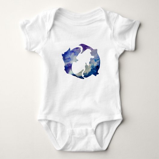 Pisces Astrology Sign Romper (Voorkant)