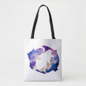 Pisces Astrology Sign Tote Bag (Voorkant)