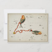 Pisces Astronomical Star Sign Zodiac Birthday Note Feestdagenkaart (Voorkant)