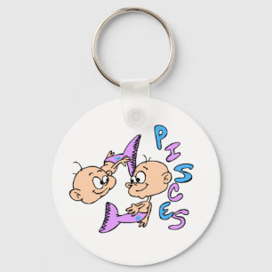 Pisces Baby Fish Sleutelhanger