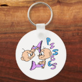 Pisces Baby Fish Sleutelhanger (Voorkant)