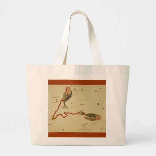 Pisces Bag Grote Tote Bag (Voorkant)