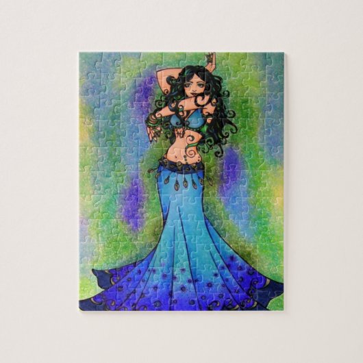Pisces Belly Dancer Art Legpuzzel (Verticaal)