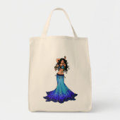 Pisces Belly Dancer Art Tote Bag (Voorkant)