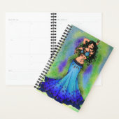 Pisces belly Dancer Astrology Sign Belly Dancing Planner (Display)