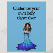 Pisces Belly Dancer Flyer (Voorkant)
