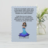 Pisces Belly Dancer Kaart (Staand voorkant)