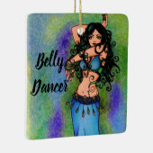 Pisces Belly Dancer Keramisch Ornament (Rechts)