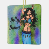 Pisces Belly Dancer Keramisch Ornament (Links)