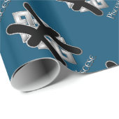 Pisces Birth Sign Celtic Knot Zodiac Paper Cadeaupapier