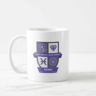 Pisces Birthday Crest™ for February 19-29 Mug Koffiemok