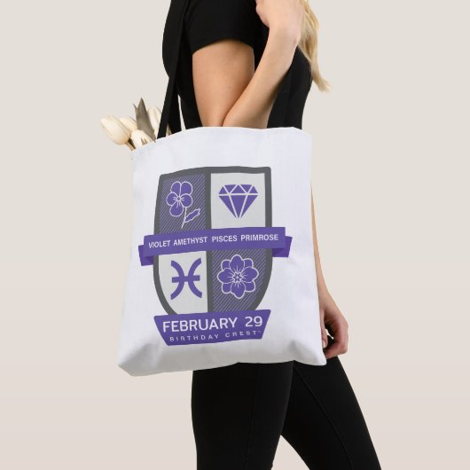 Pisces Birthday Crest™ for February 19-29 Tote Bag (Dichtbij)