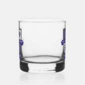 Pisces Birthday Crest™ for February 19-29 Whisky Glas (Links)