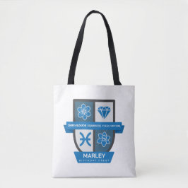 Pisces Birthday Crest™ for March 1-20 Tote Bag