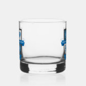 Pisces Birthday Crest™ for March 1-20 Whisky Glas (Links)