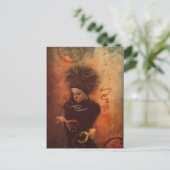 Pisces Briefkaart (Staand voorkant)