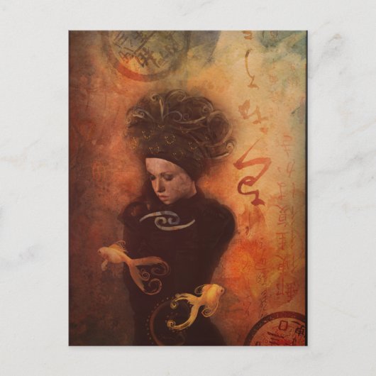 Pisces Briefkaart (Voorkant)