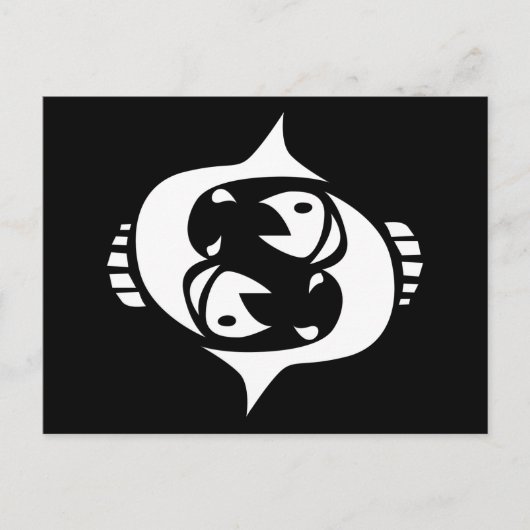 pisces briefkaart (Voorkant)